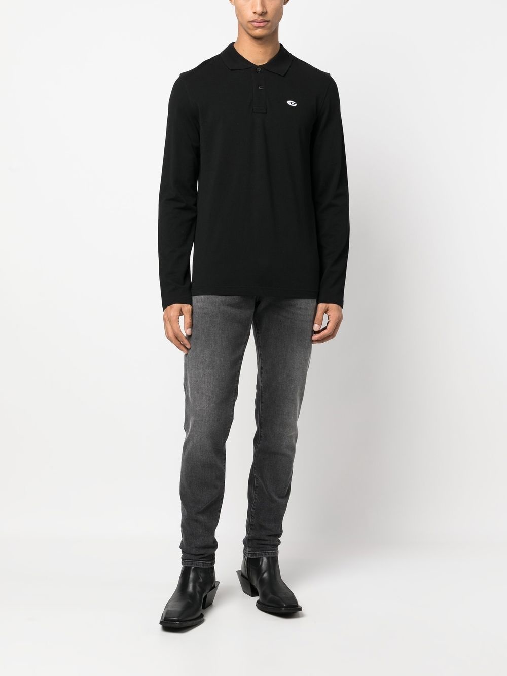 T-Smith long-sleeve polo shirt - 2