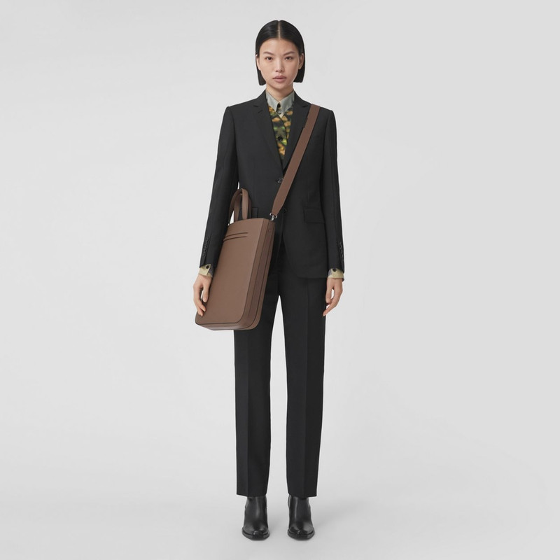 Grainy Leather Tote 7