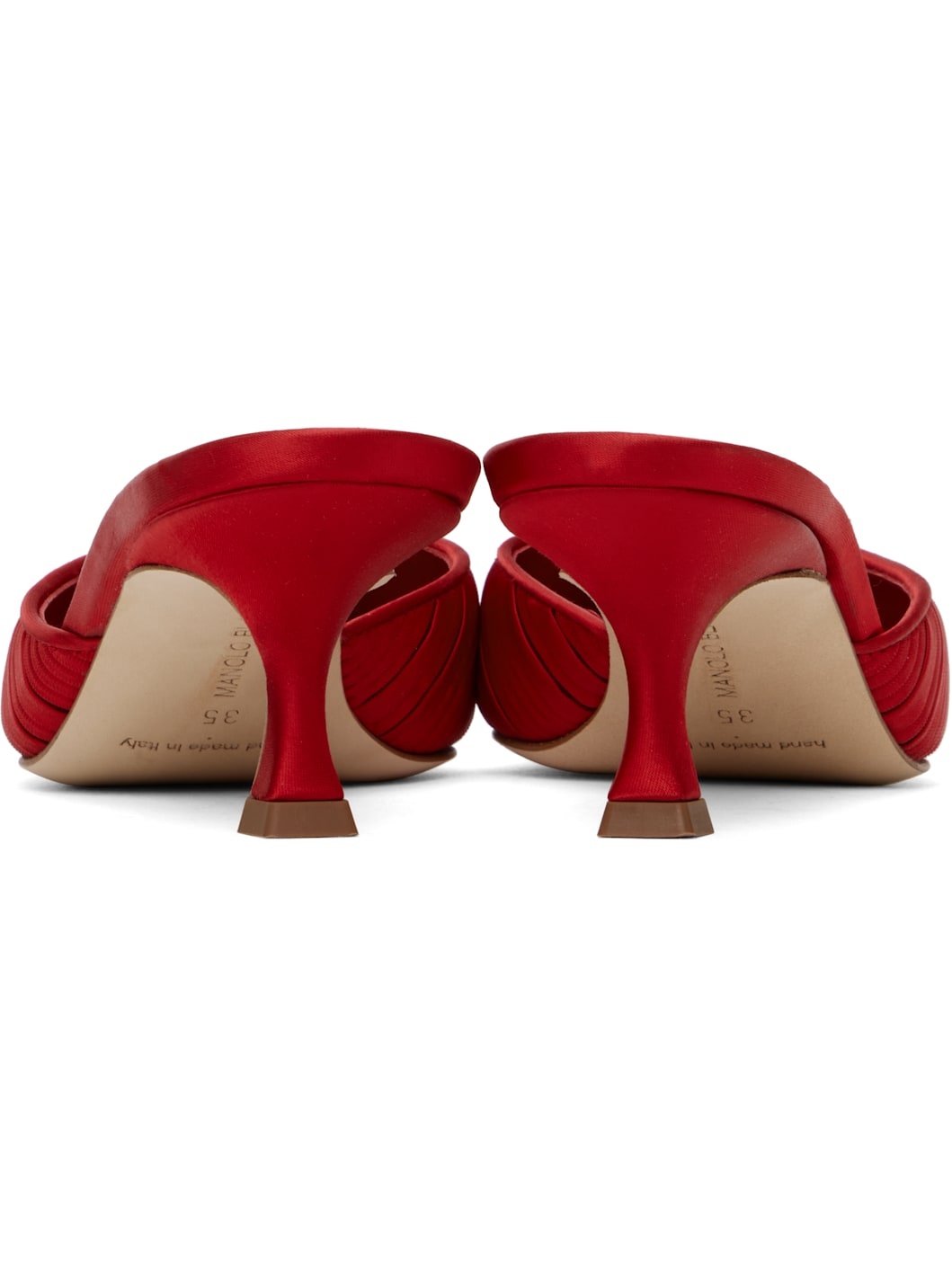 Red Carolynemu Mules - 2