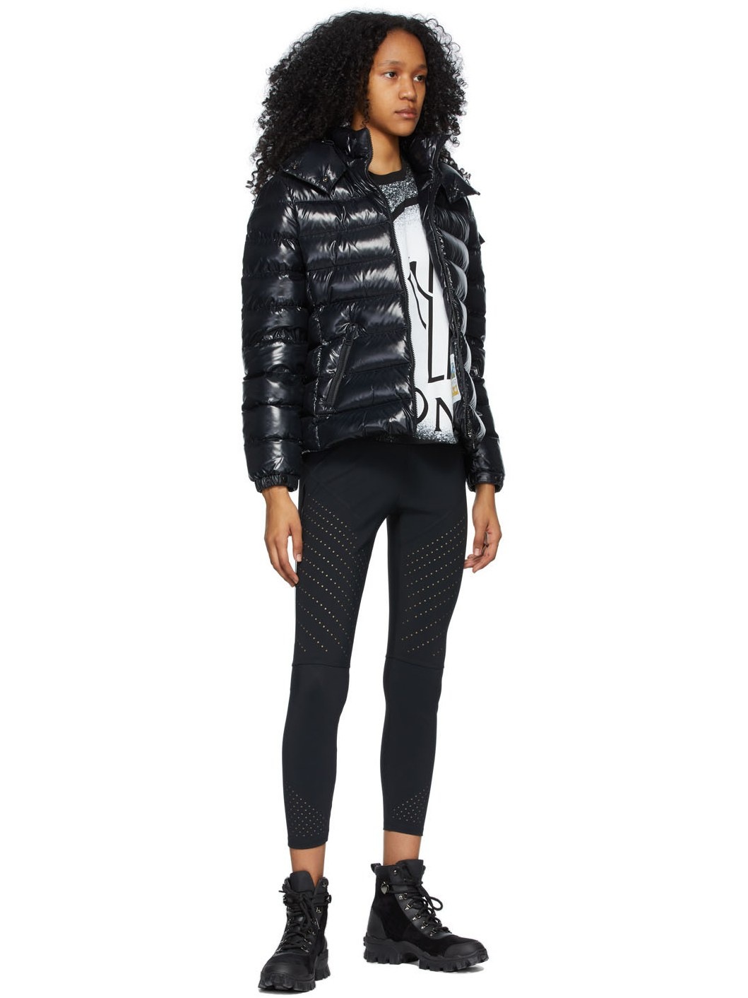 Black Down Bady Jacket - 5