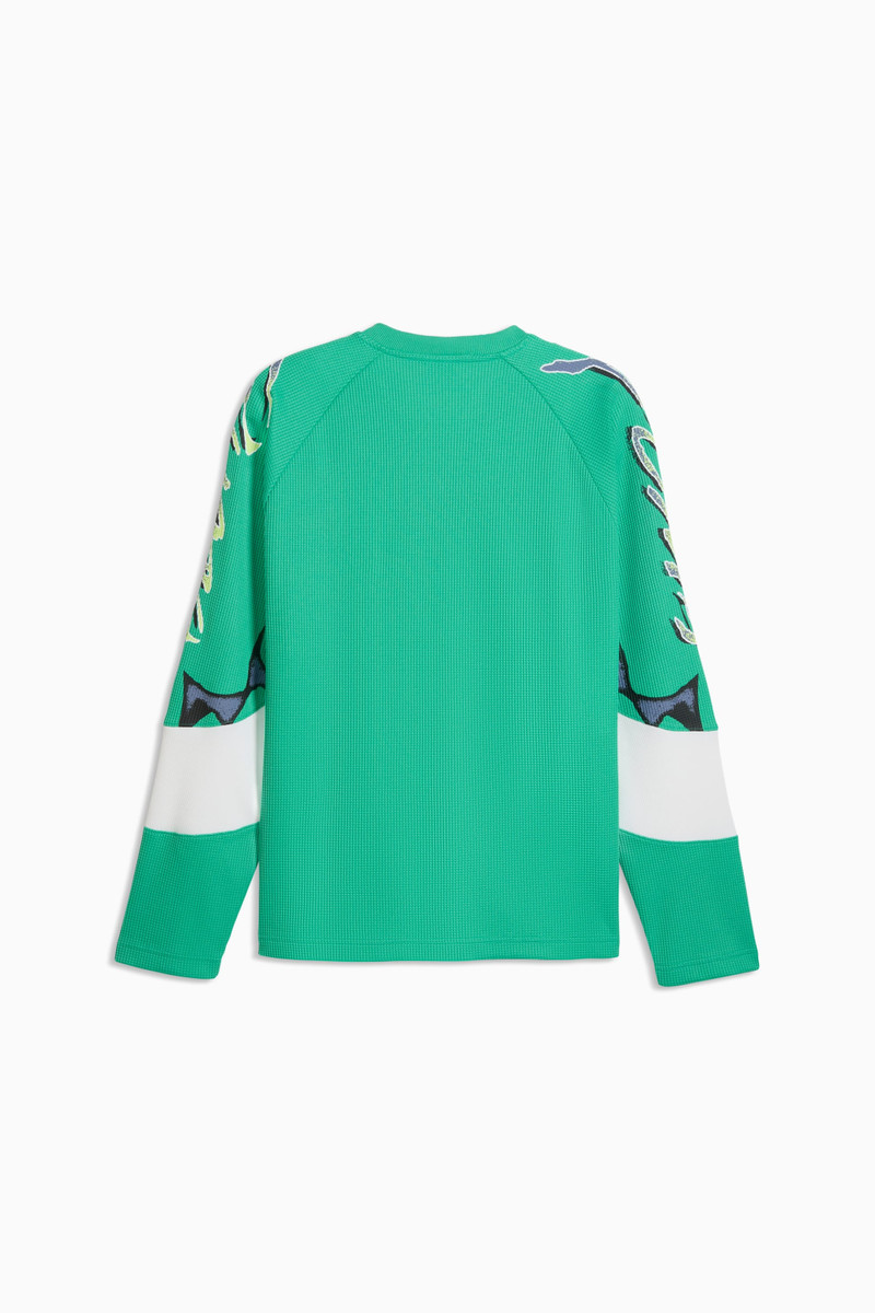 PUMATECH-X Men's Long Sleeve Waffle Shirt 2
