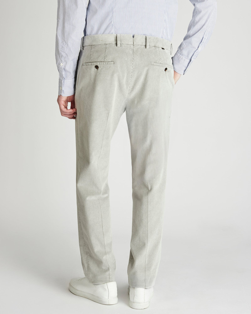 Tapered fit corduroy trousers 5