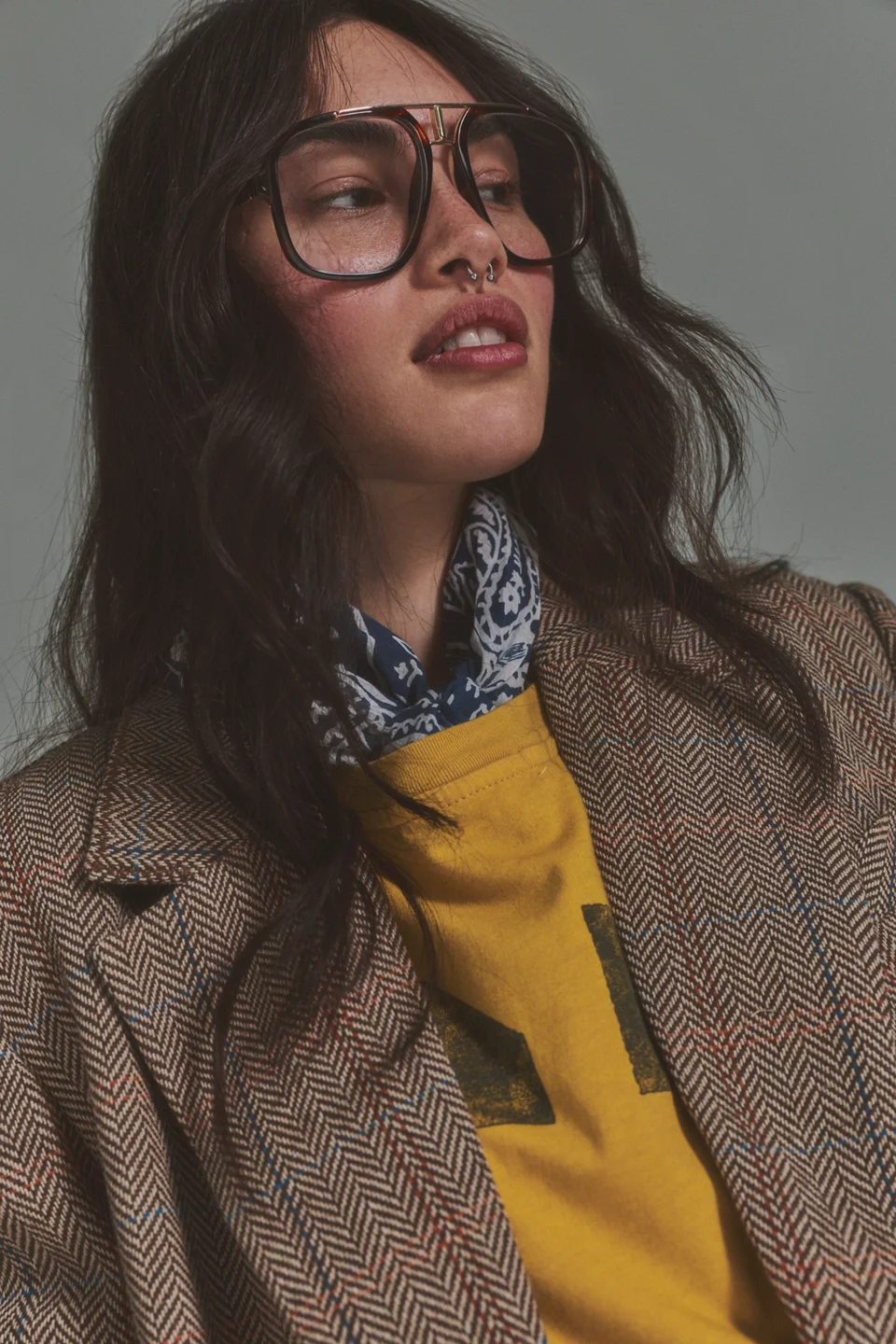 Janis Detail Aviator Sunglasses - 1