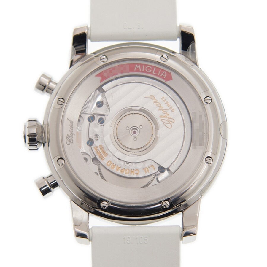 Chopard Mille Miglia Chronograph Automatic Diamond White Dial Men's Watch 178588-3001 - 4