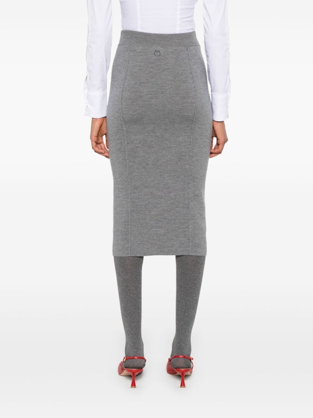 knitted pencil skirt - 4