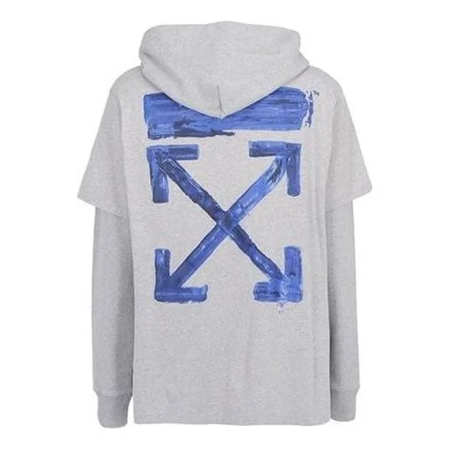 Off-White Back Arrow Printing Drawstring Gray OMAB033F191850100730 - 1