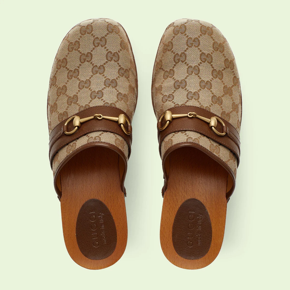 Men's GG canvas slipper with Horsebit - 5