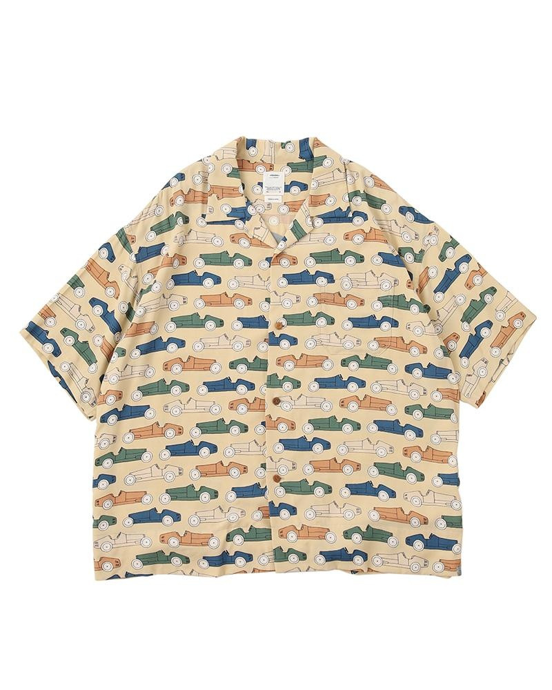 CABAN SHIRT S/S 오픈 휠러 IVORY 1
