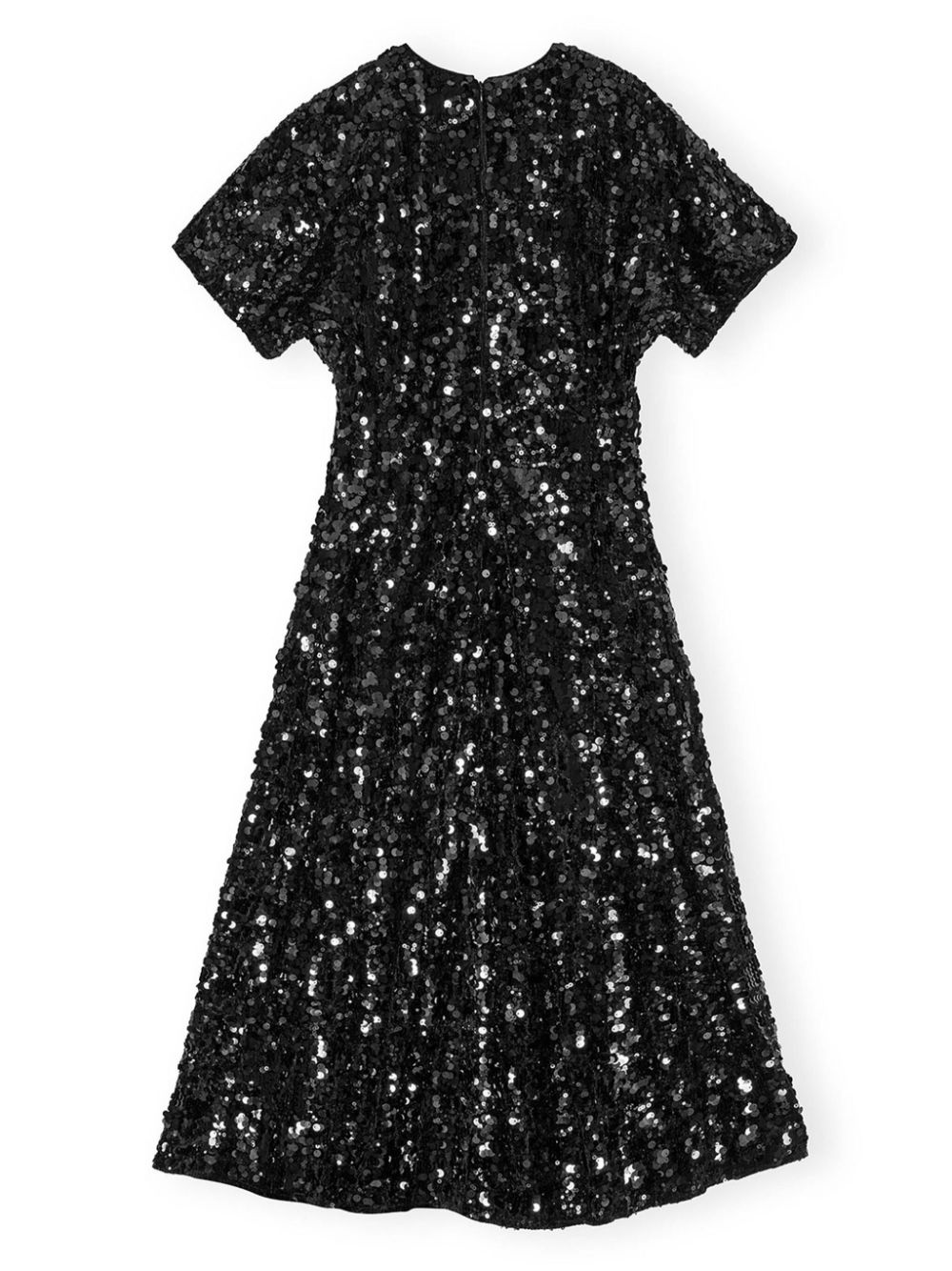 sequinned velvet dress - 6