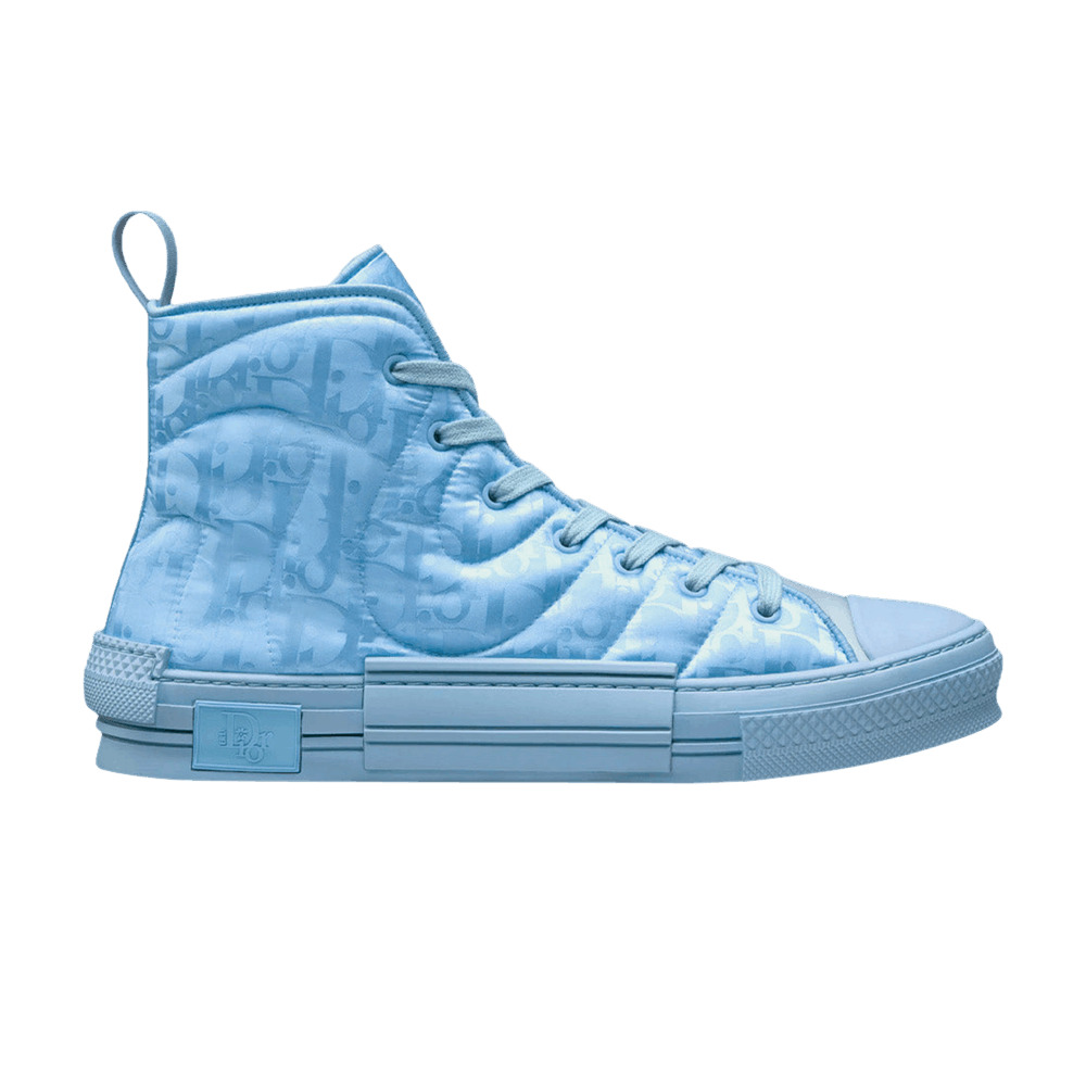 ERL x Dior B23 High 'Blue Quilted Swirl Oblique' - 1