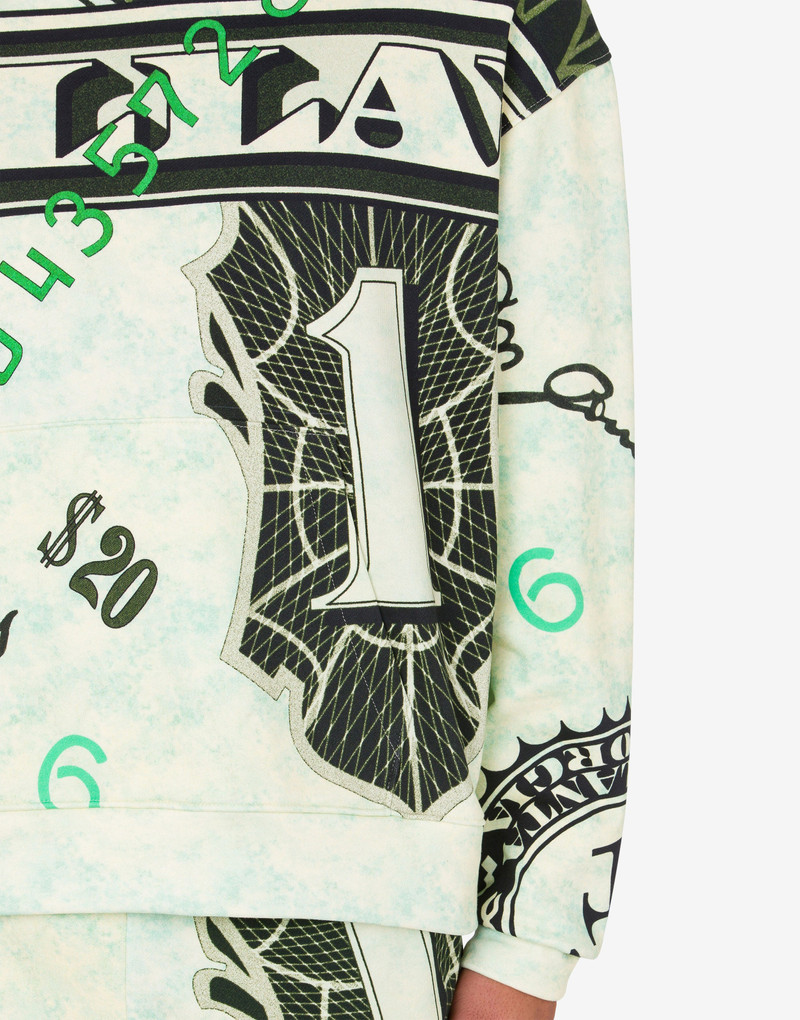 DOLLAR PRINT HOODIE 4