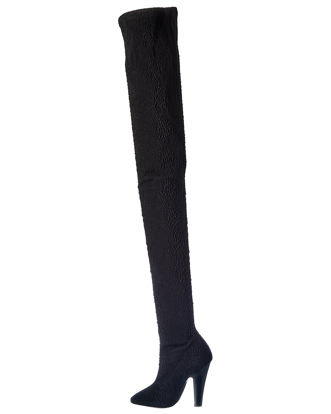 Saint Laurent 68 110 Canvas Over-The-Knee Boot - 2