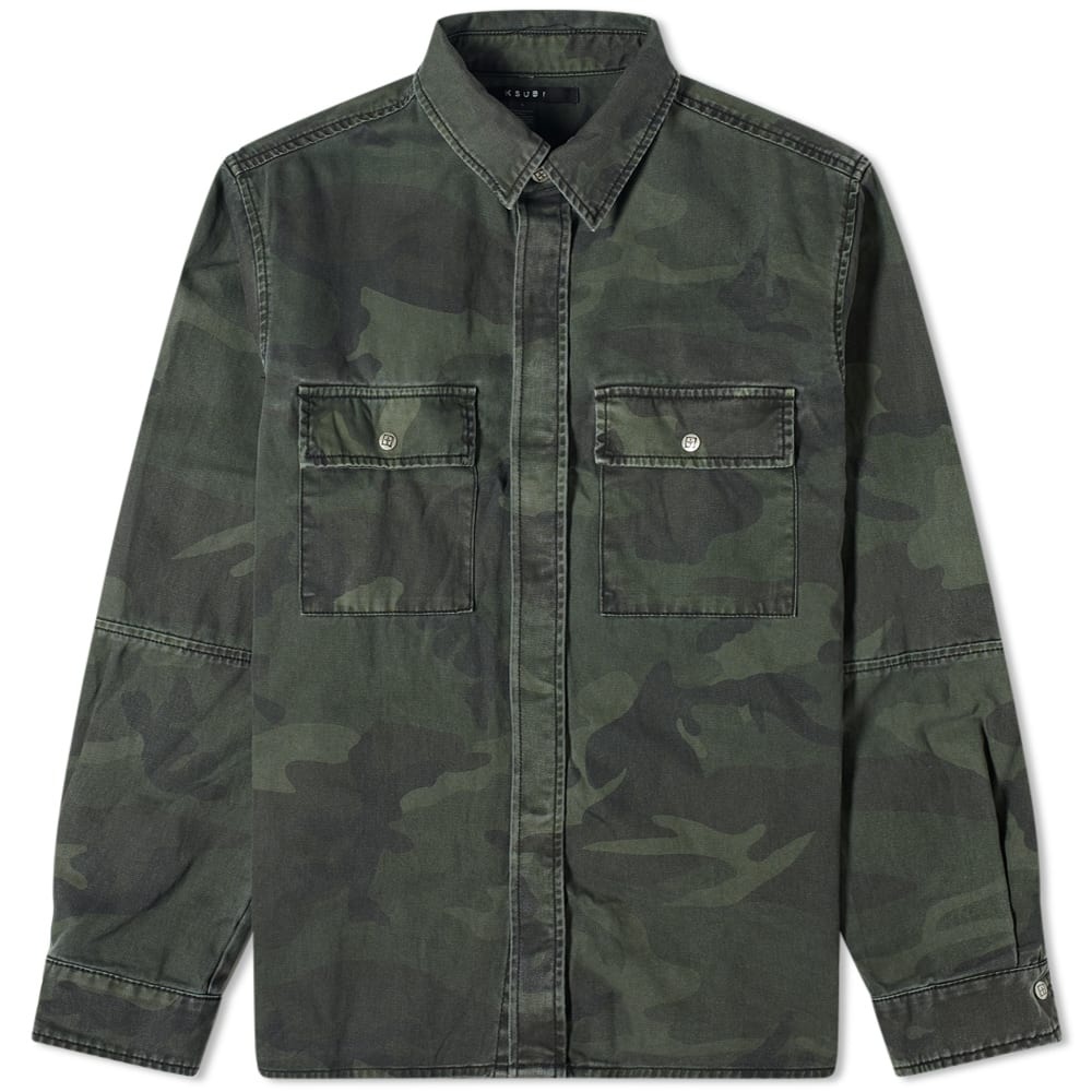 Ksubi Frequency Camo Shirt Jacket - 1