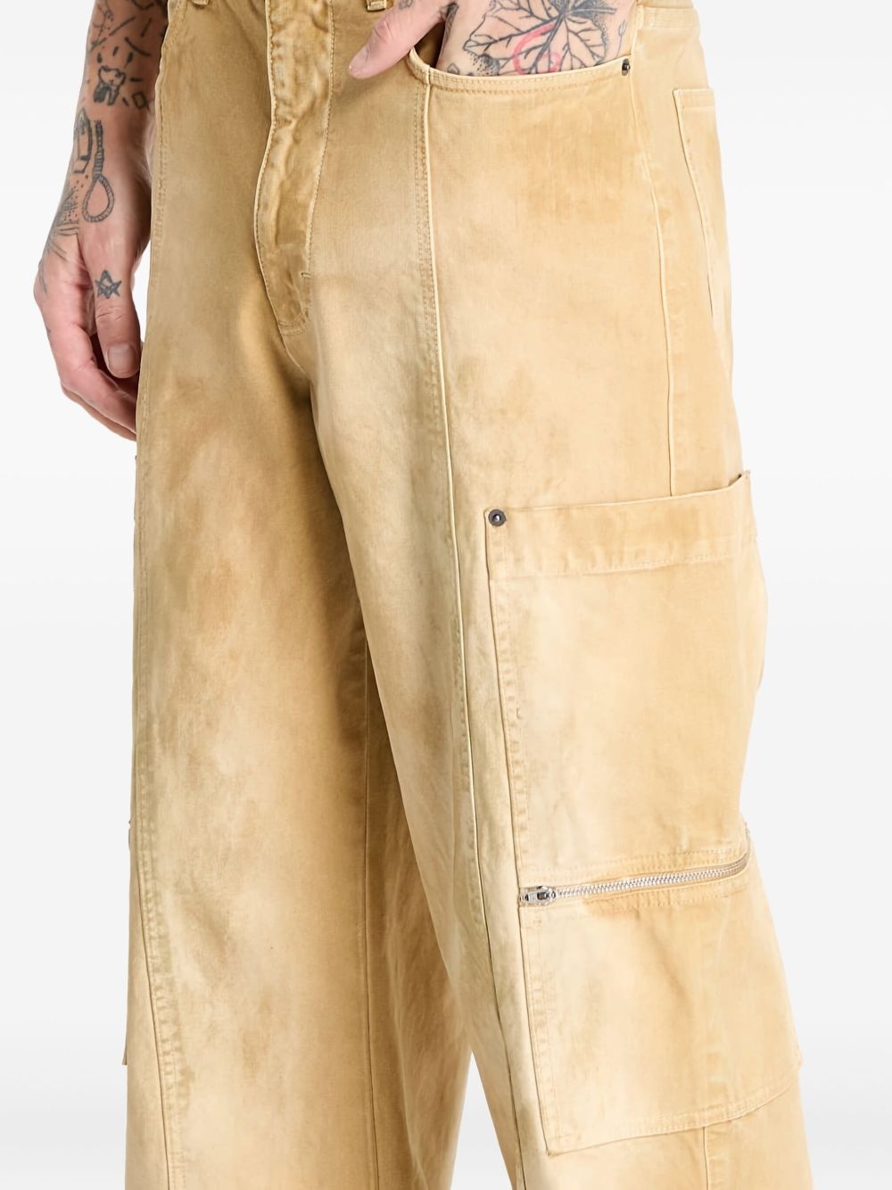 zip-pocket skater jeans - 5