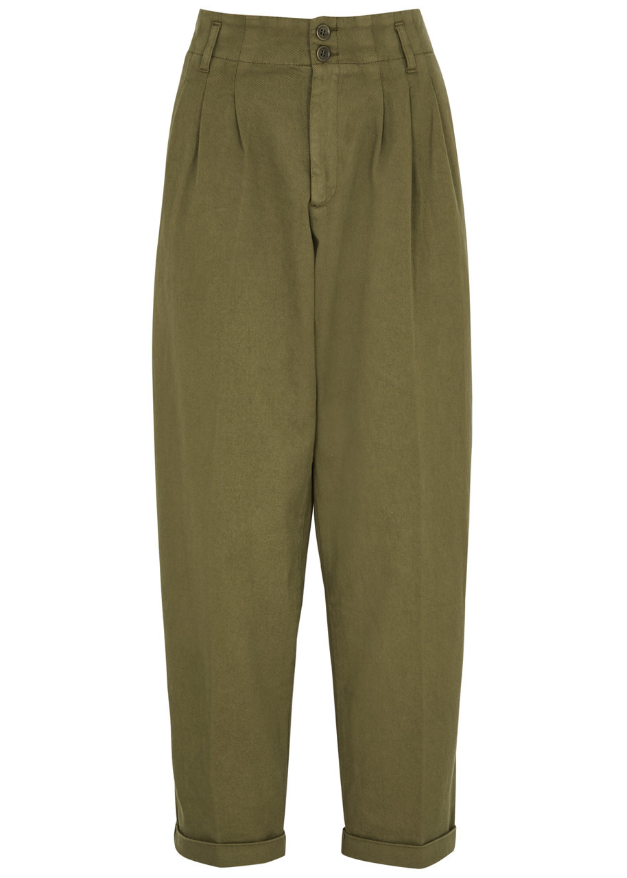 Keaton stretch-cotton trousers - 1