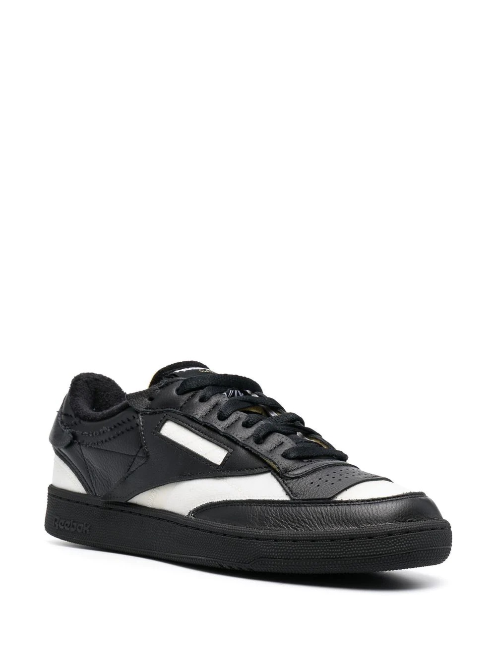panelled low-top sneakers - 2