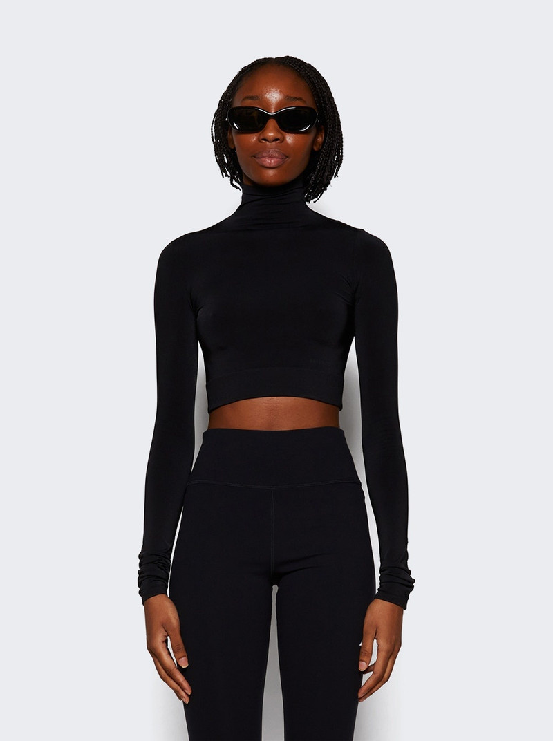 Cropped Turtleneck Black 3