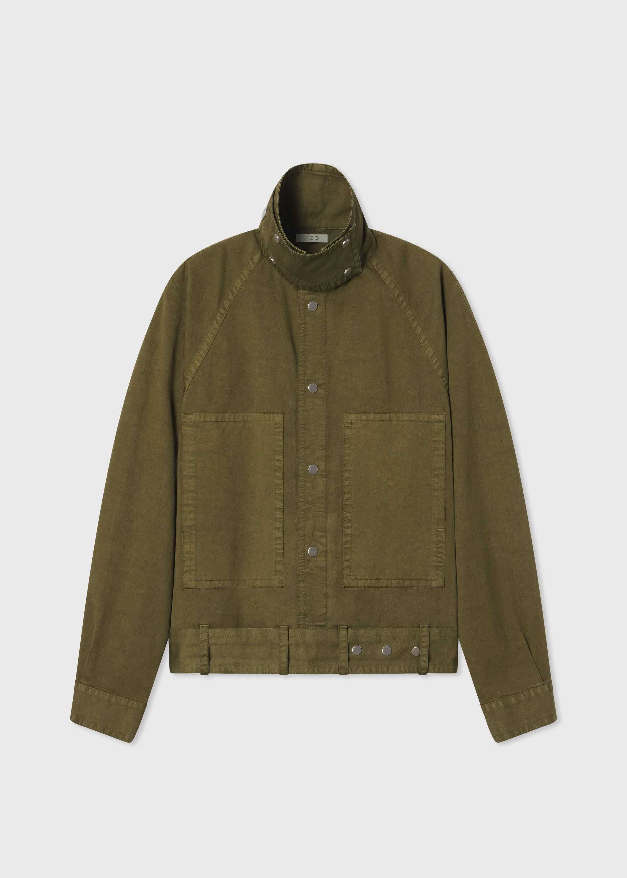 Raglan Workwear Bomber in Cotton - 1