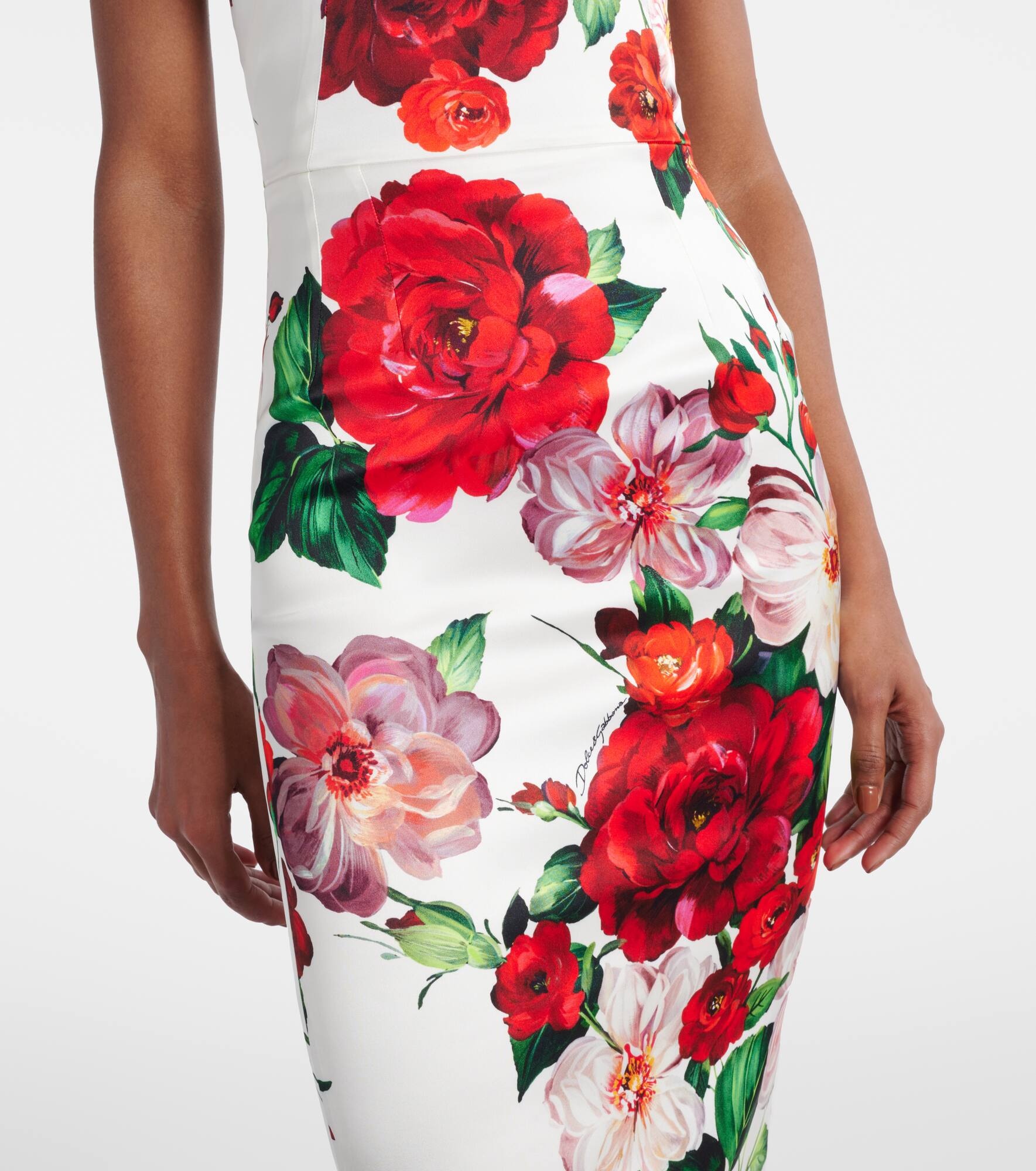 Floral midi dress - 5