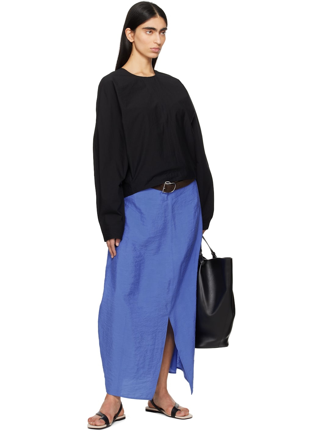 Black Batwing Top - 5