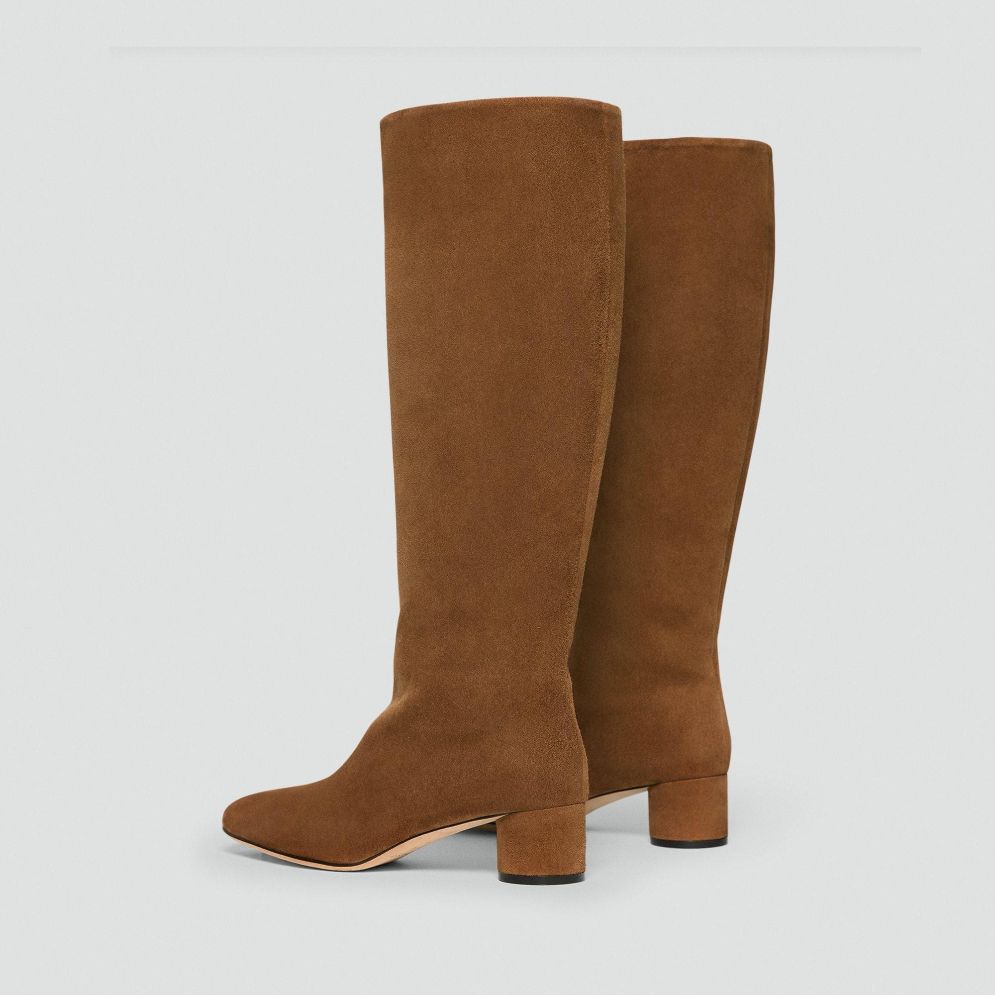 Tall Boot in Suede - 4