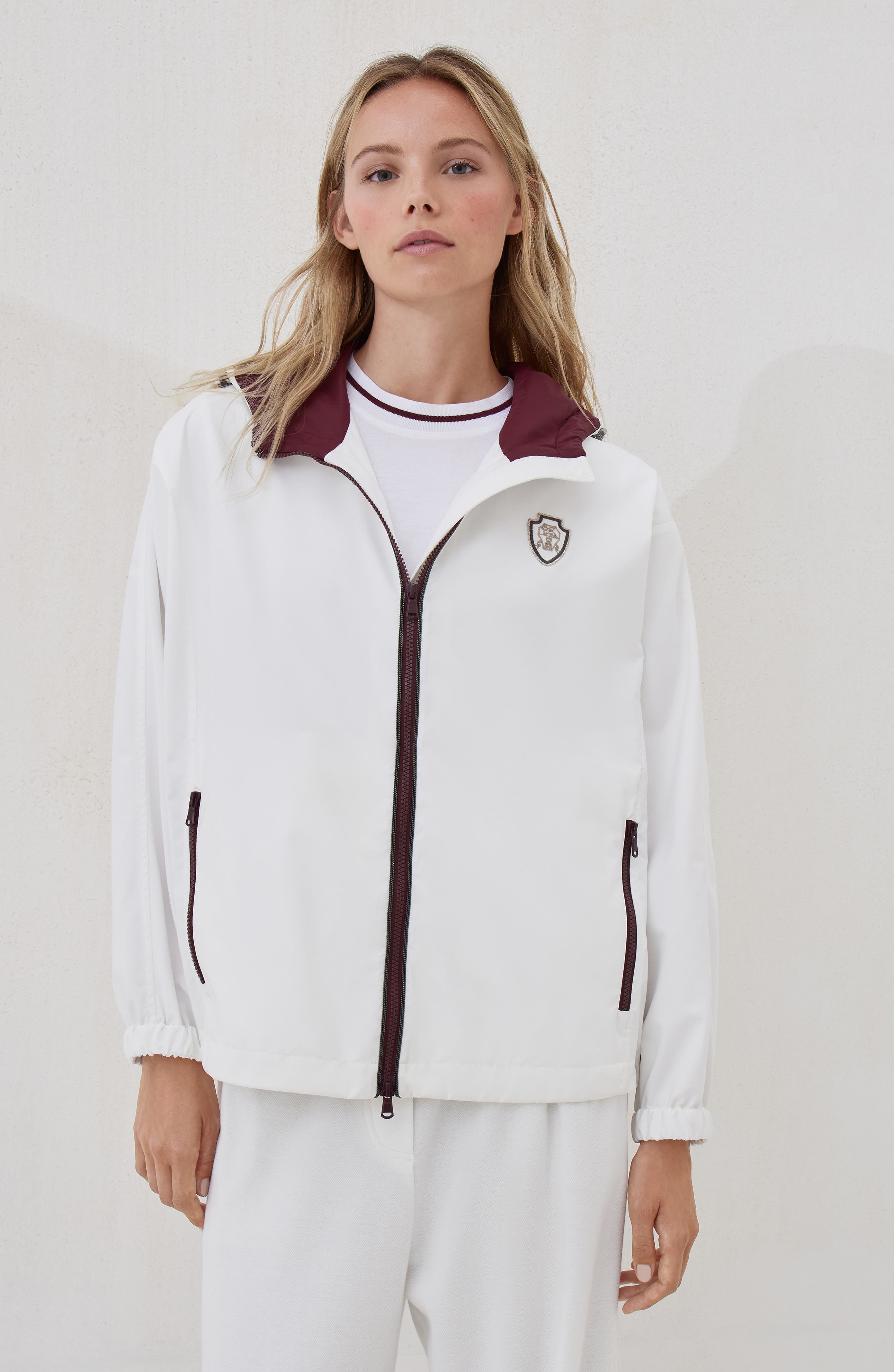 Brunello Cucinelli Nylon outerwear in White at Nordstrom - 2