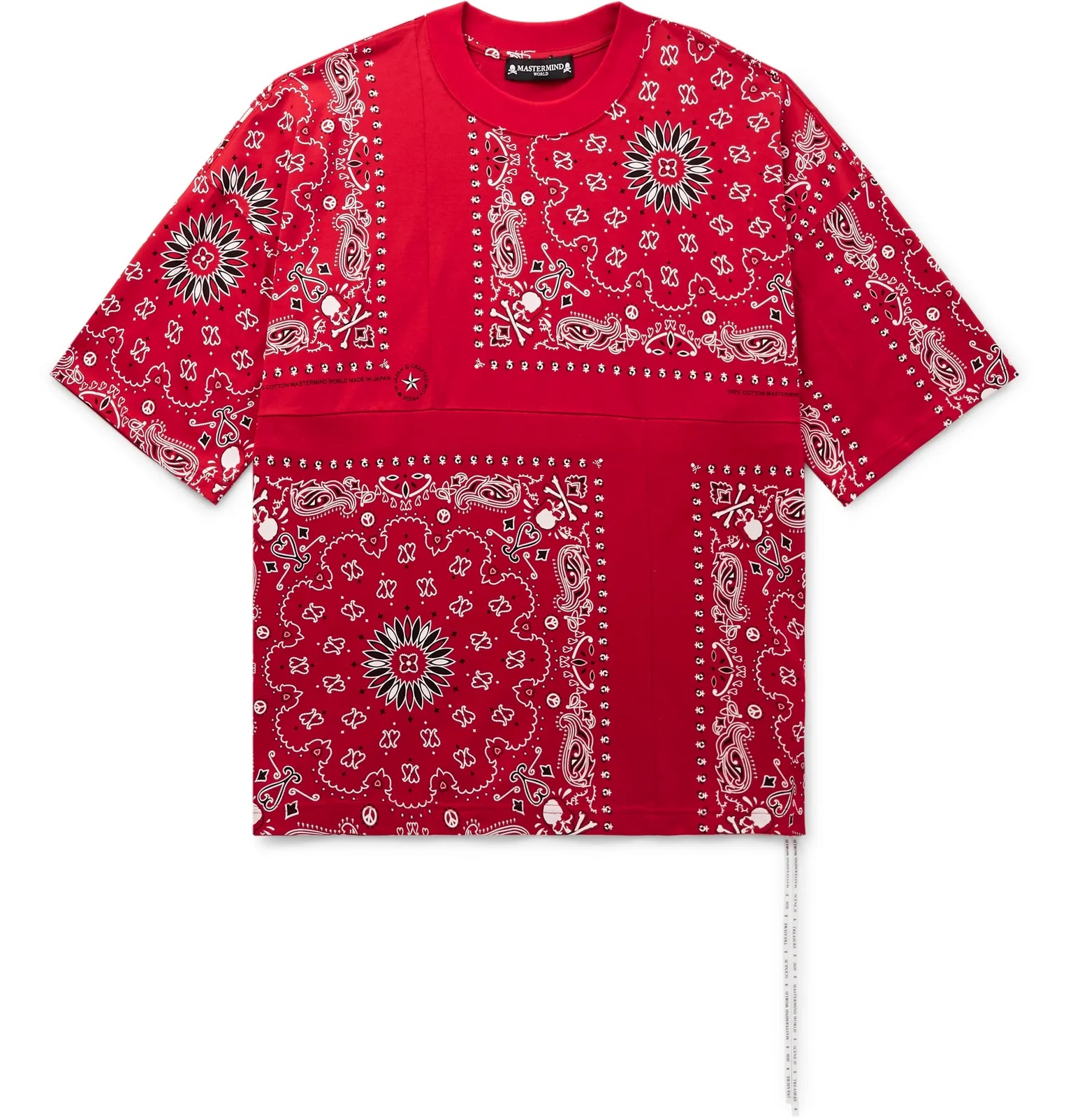 Bandana-Print Cotton-Jersey T-Shirt - 10