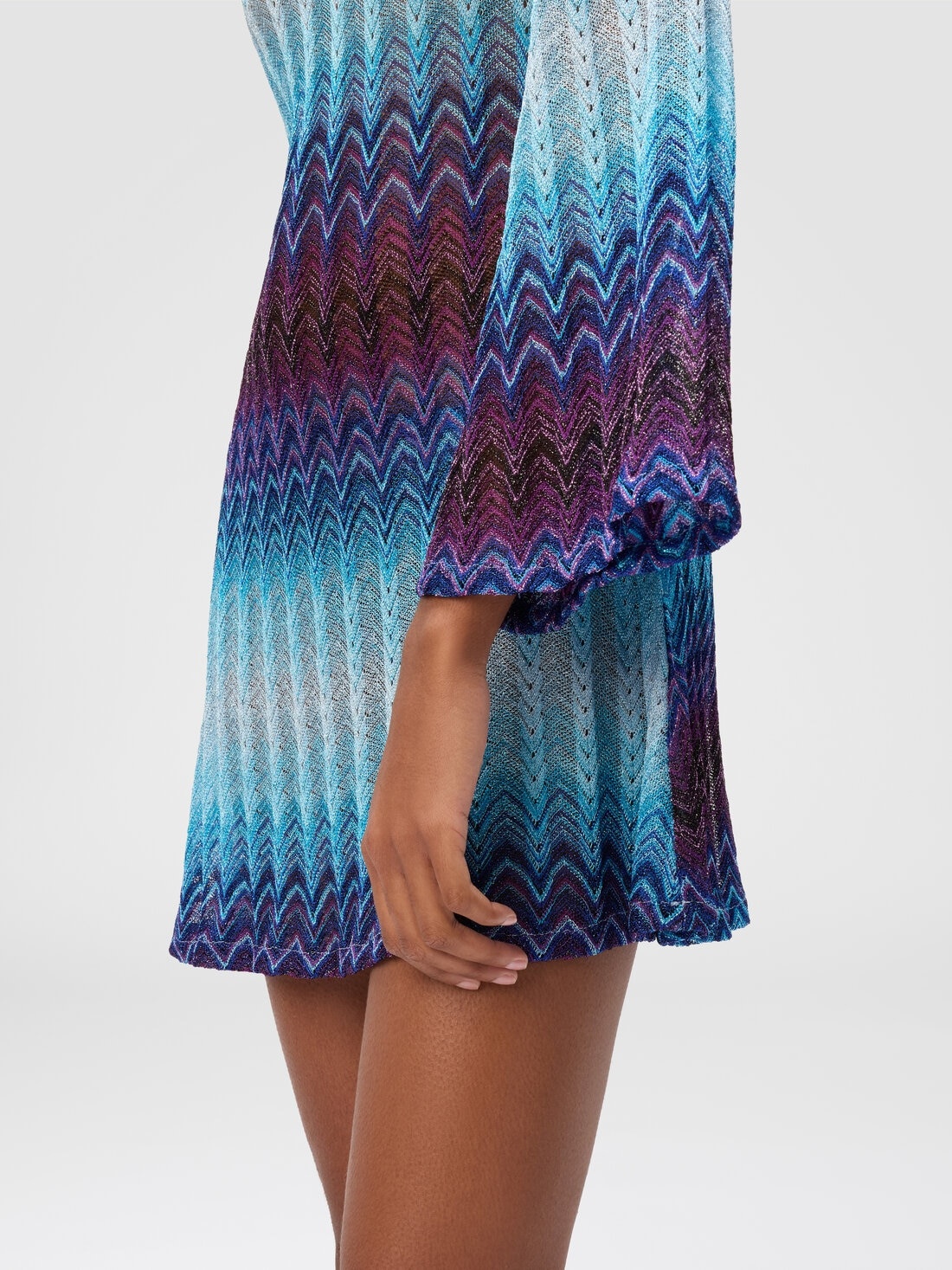 Short one-shoulder cover-up - 5