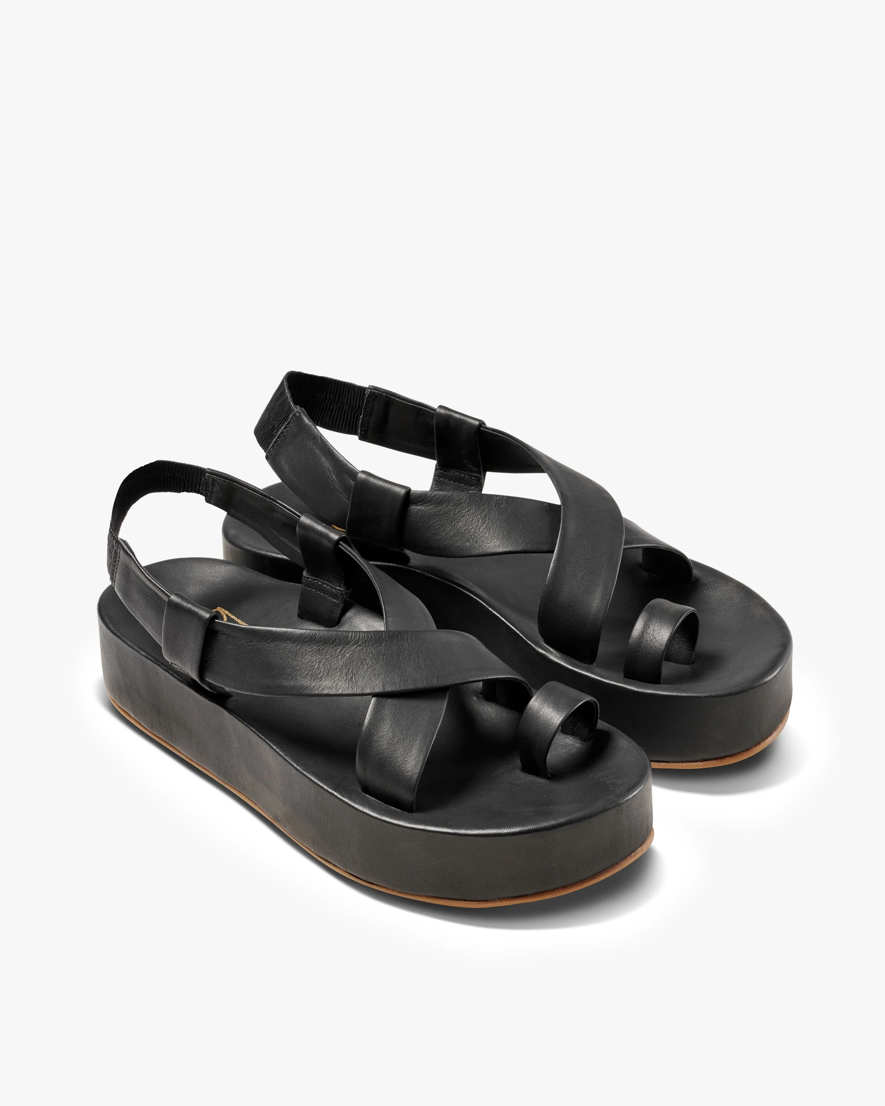 Caracara Leather Platform Sandal - 1
