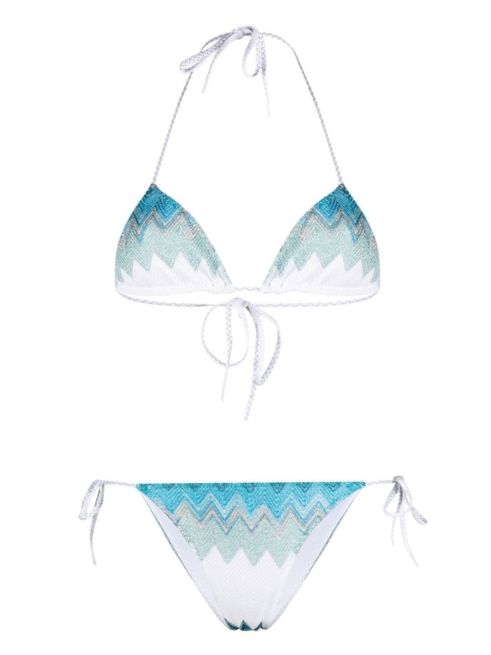 zig-zag triangle bikini - 1