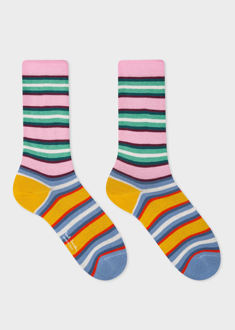 Paul Smith Colour Block Stripe Socks outlook