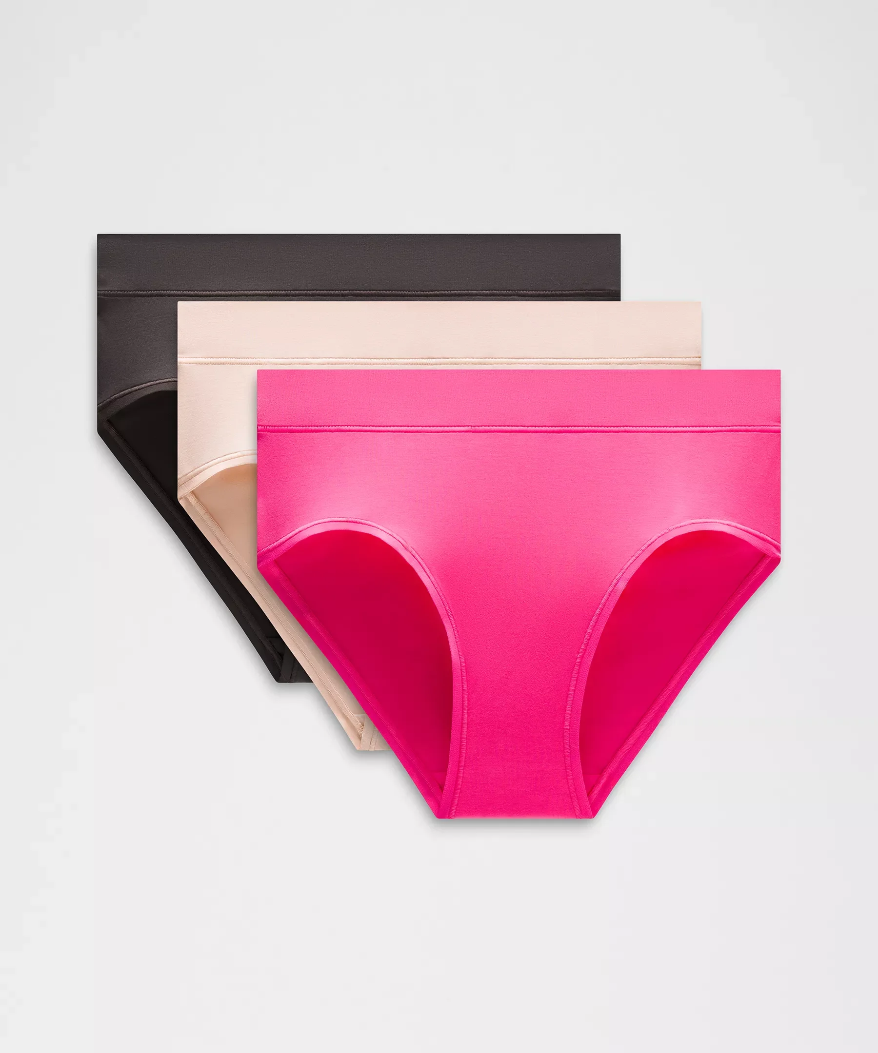 UnderEase High-Rise Bikini Underwear *3 Pack - 1