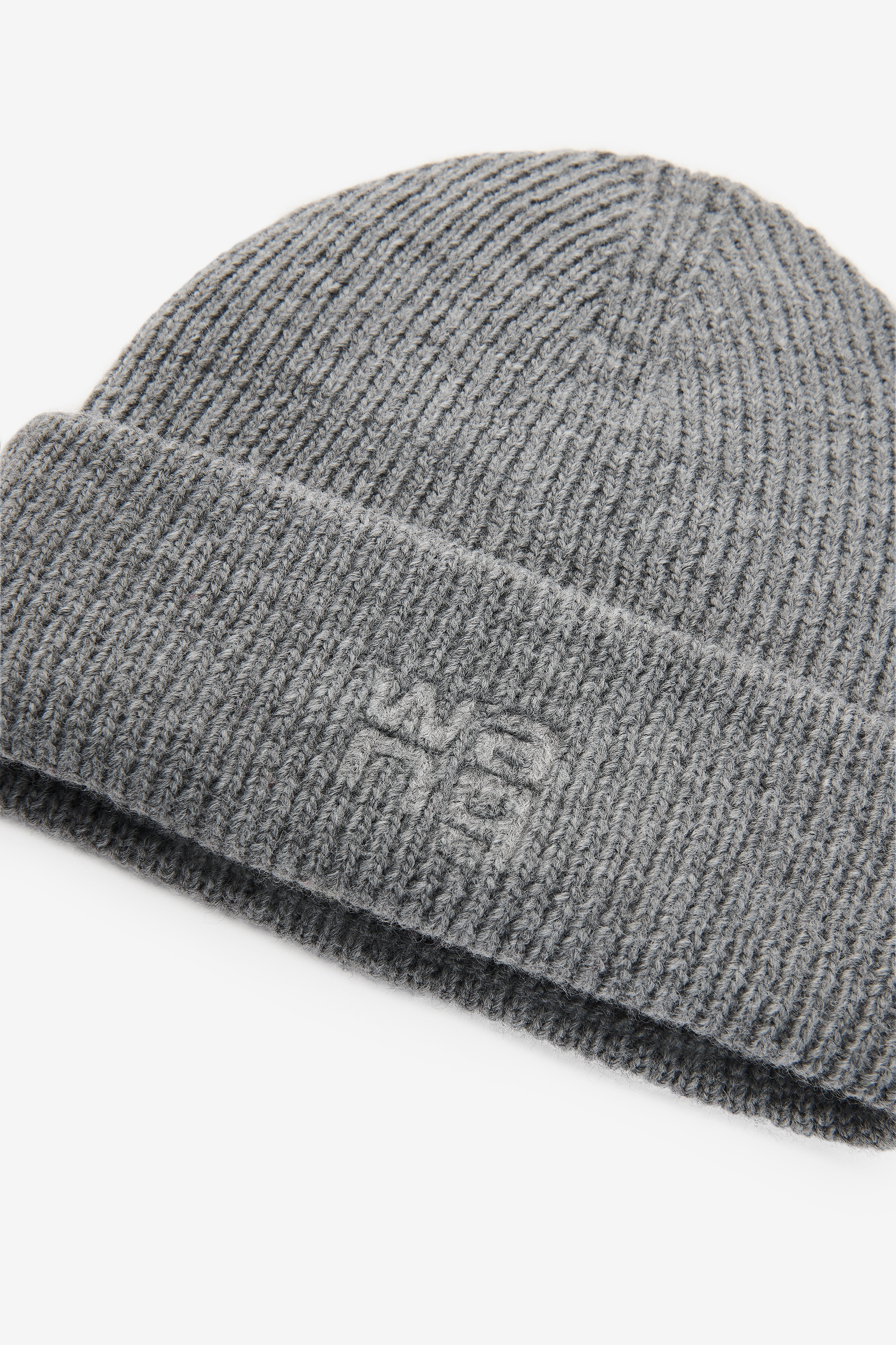 Logo beanie in compact deboss - 2
