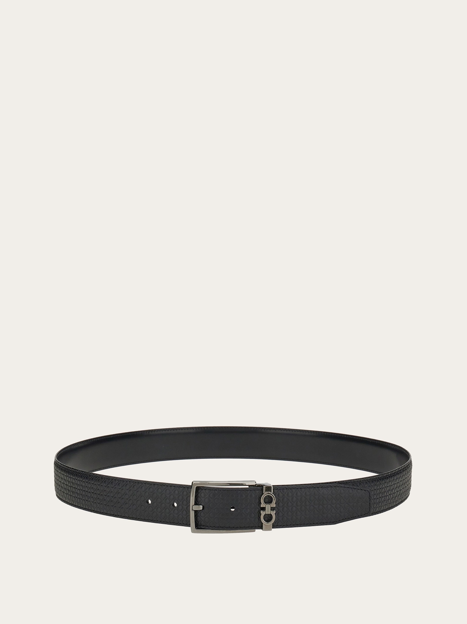 Reversible and adjustable Gancini belt - 3