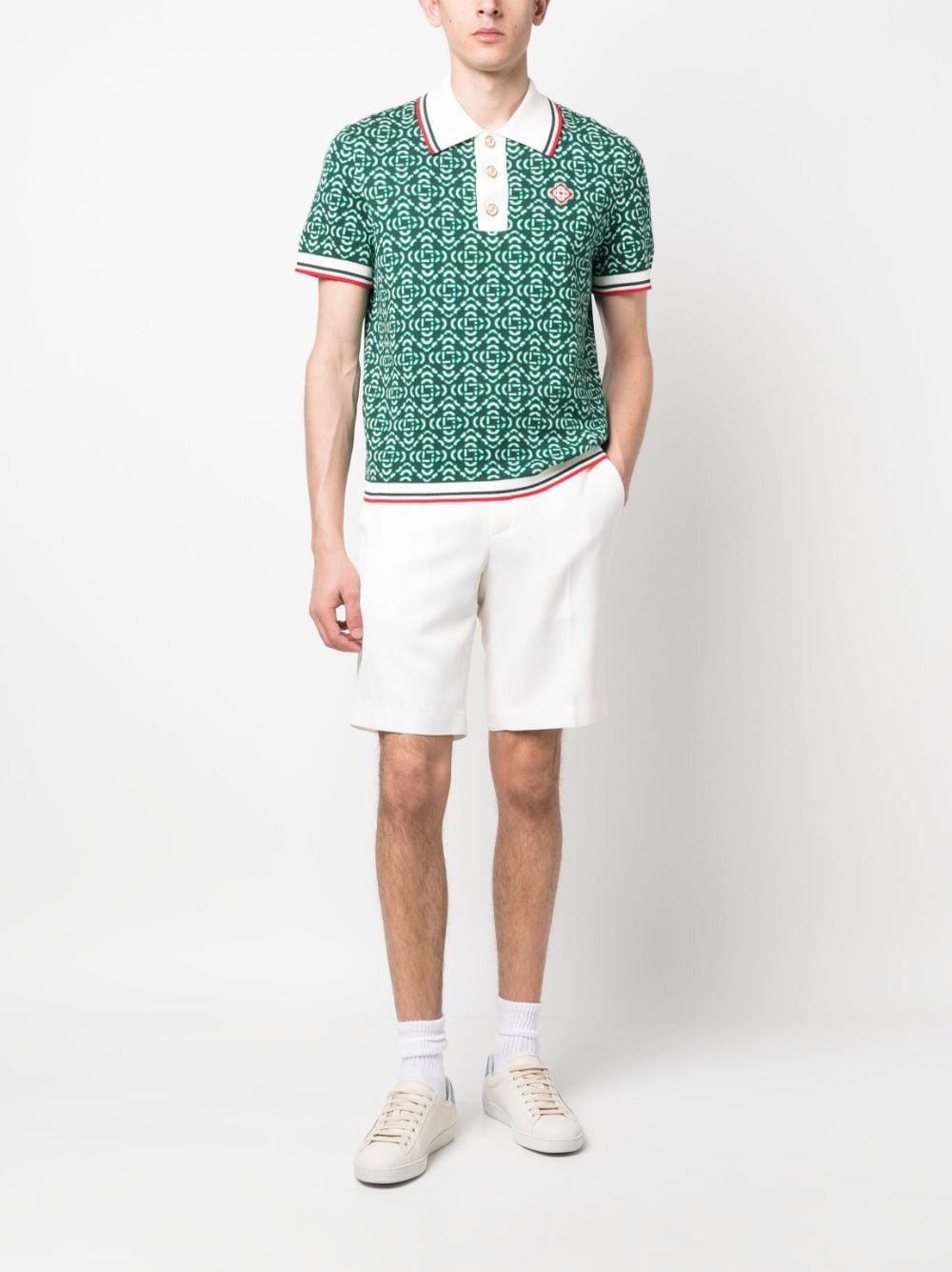 virgin wool bermuda shorts - 2