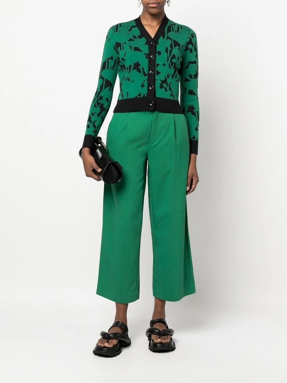Drapey Suiting Wide Leg Pant - 2