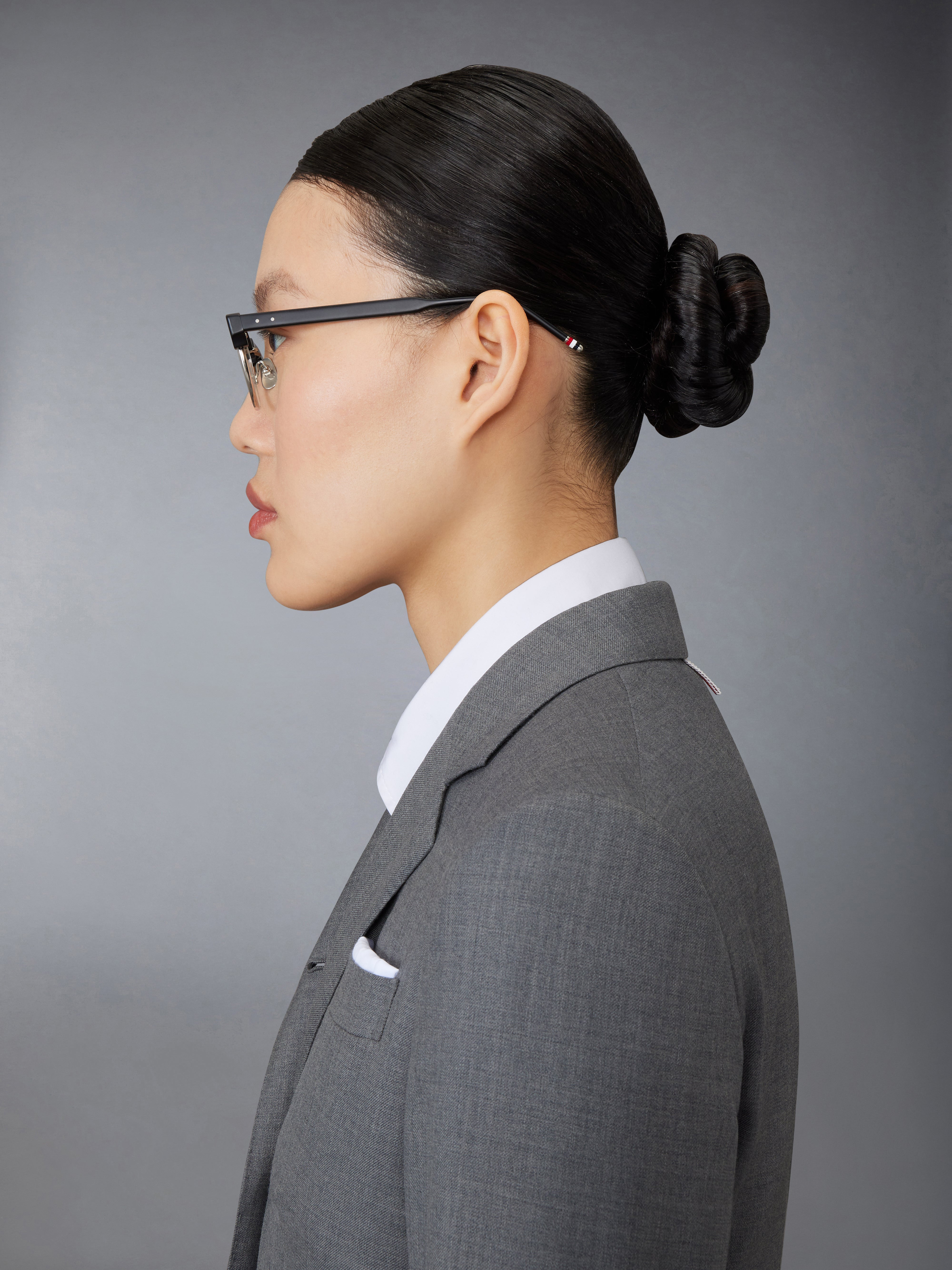 Acetate And Titanium Oval Eyeglasses - 4