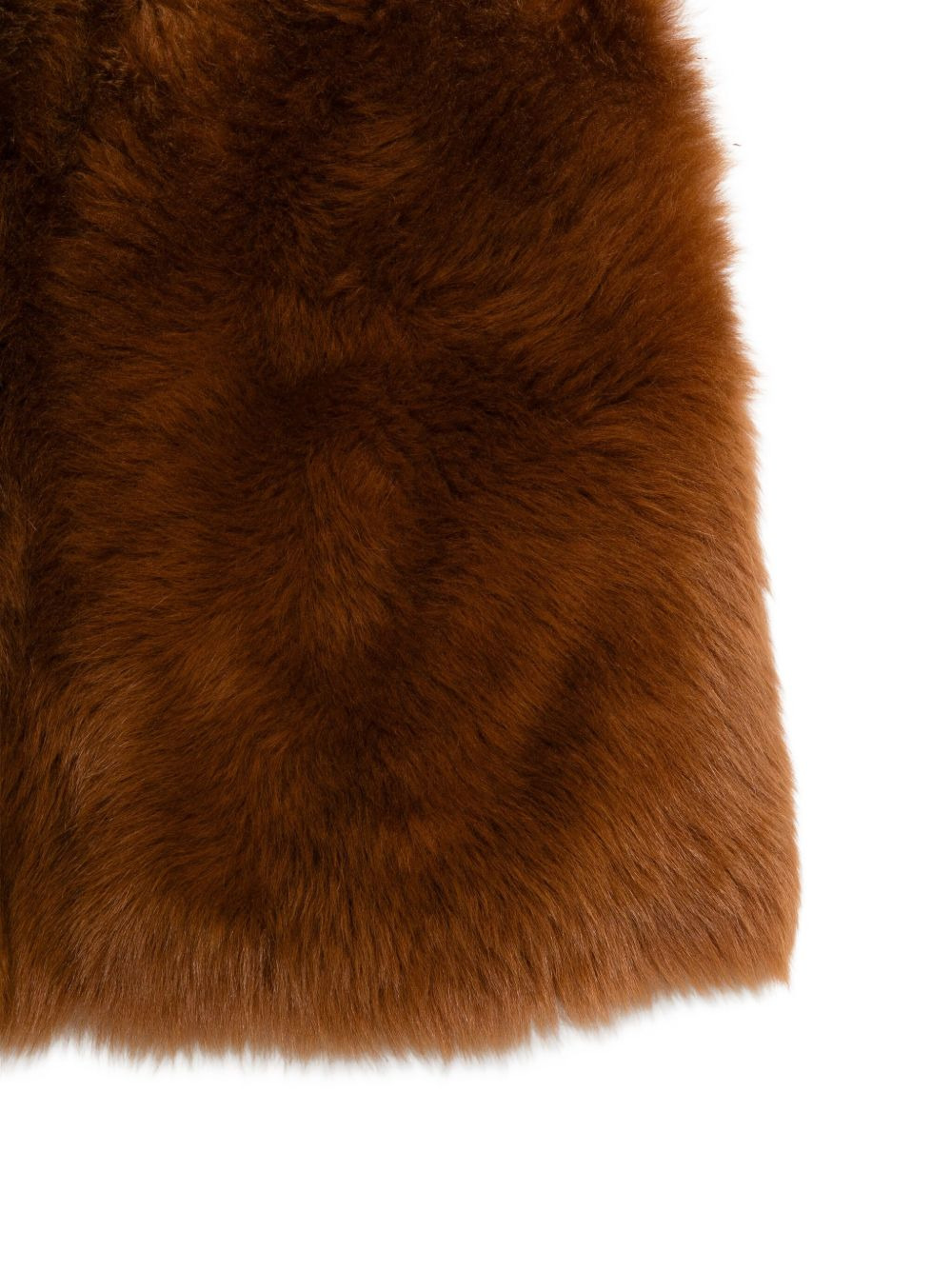 shearling roll-neck scarf - 3
