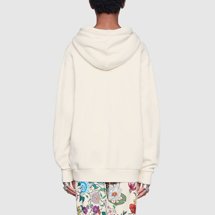 (WMNS) Gucci Sweatshirt With Sequin Logo 'Off White' 469251-XJASC-9480 - 4