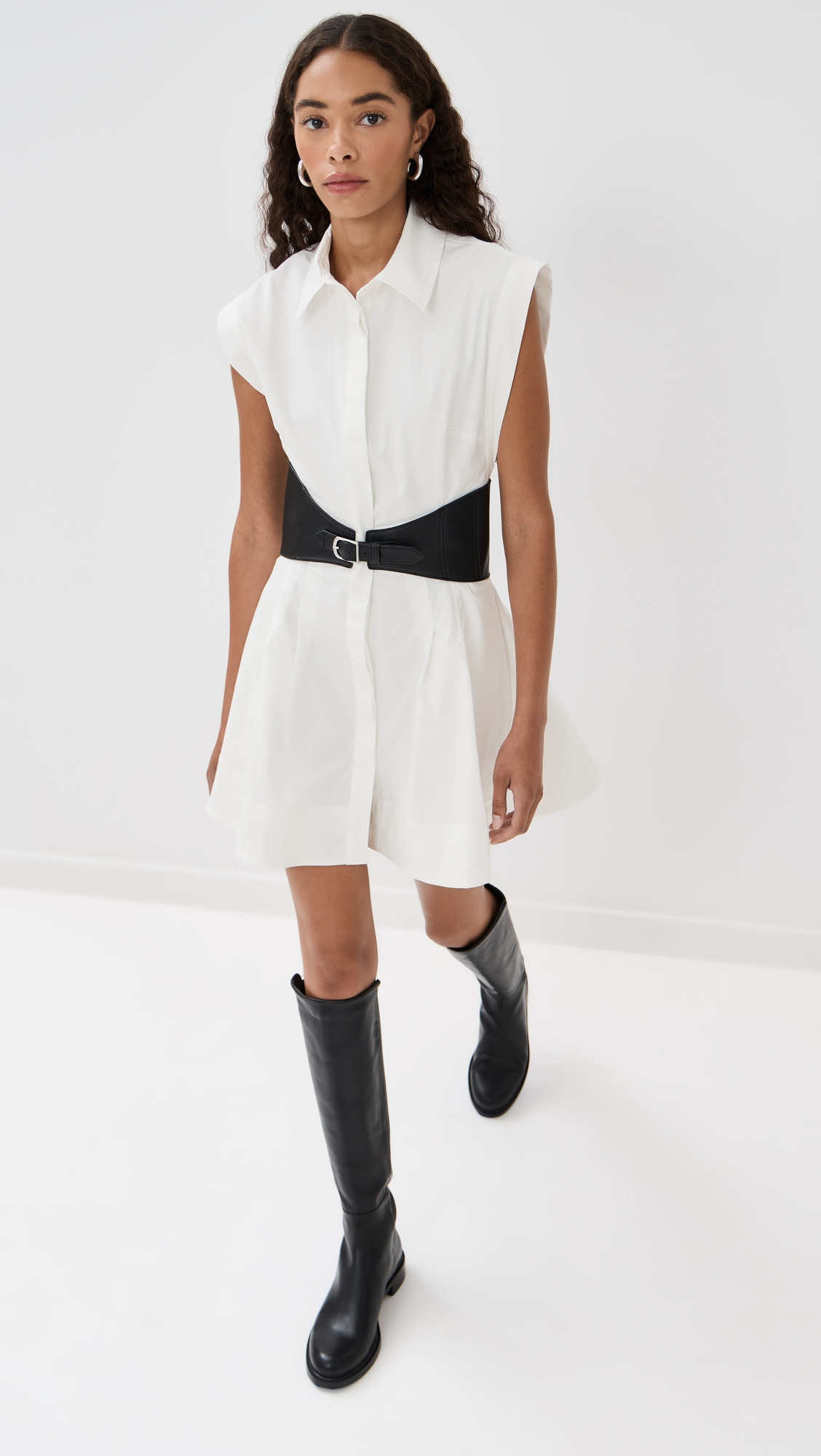 Adler Belted Mini Dress - 4