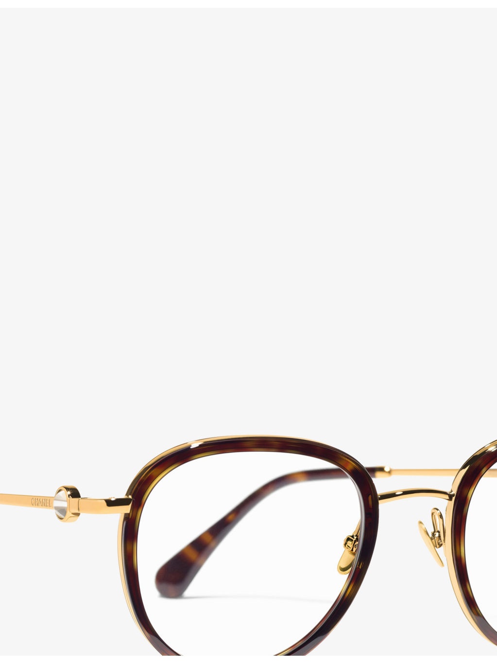 CH2220 Pantos-Frame Metal Optical Glasses - 4