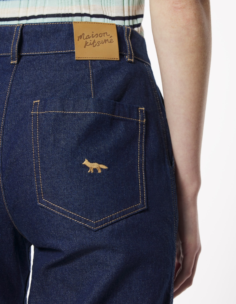 STRAIGHT DENIM JEANS - 4