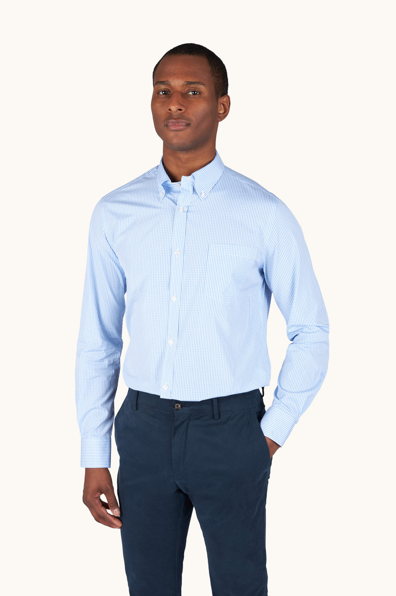 COTTON POPLIN SHIRT SOFFIO 4