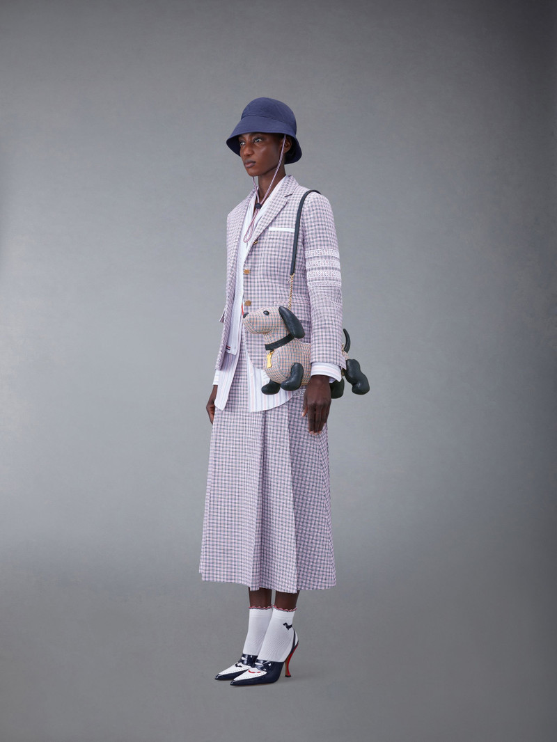 Hector check-pattern tote bag 4