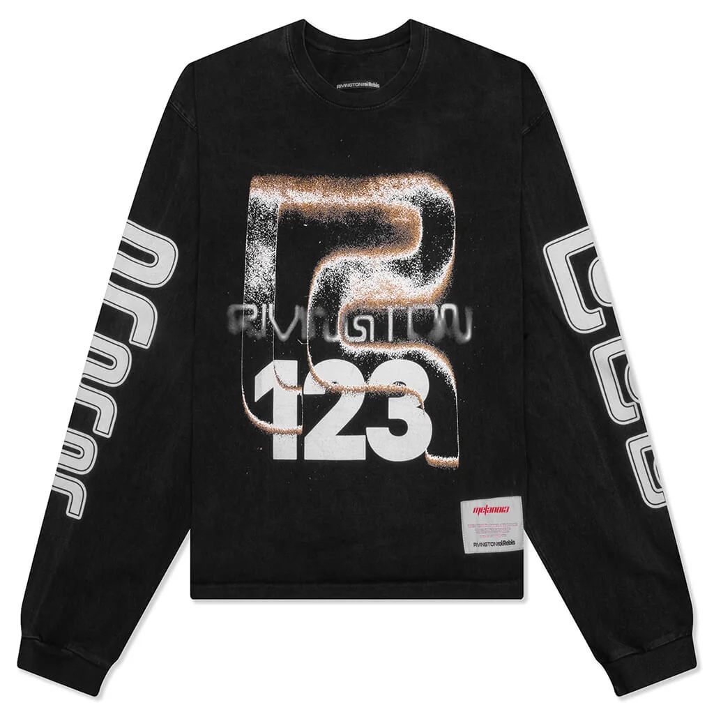 META ALMA CVA L/S TEE - VINTAGE BLACK/RUST - 1