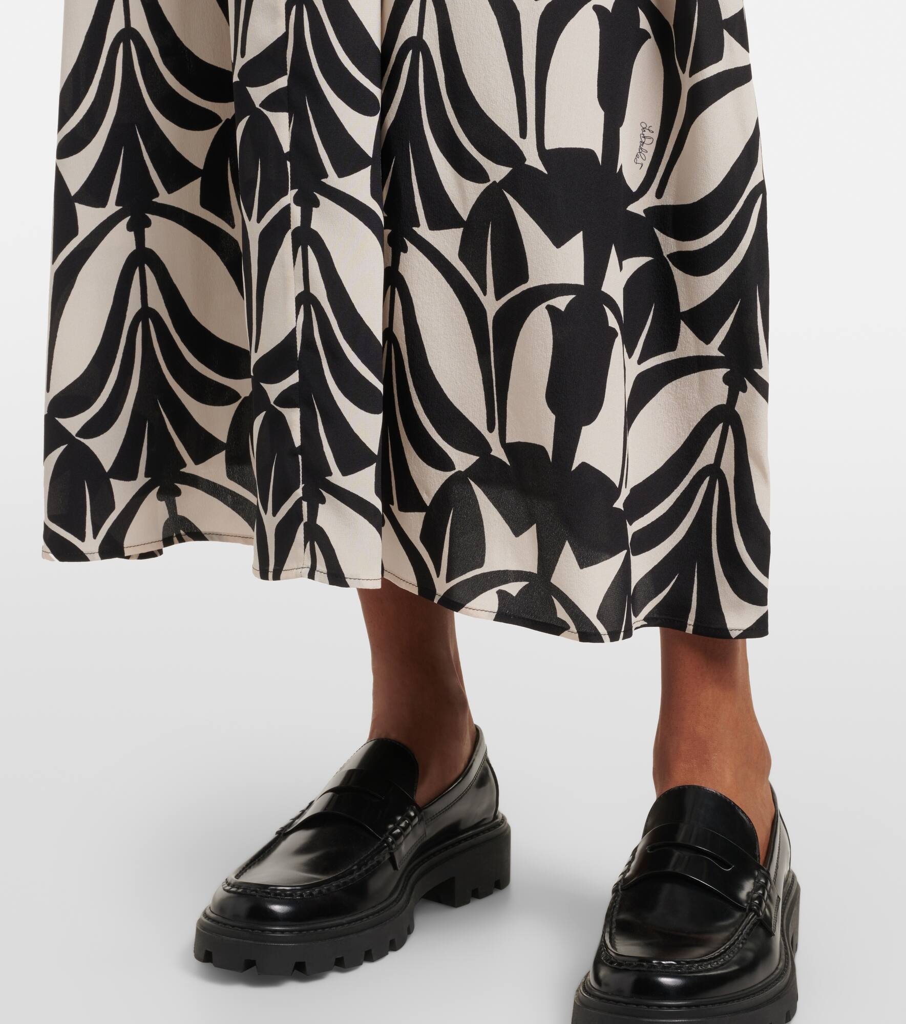 Cerere silk shirtdress - 6