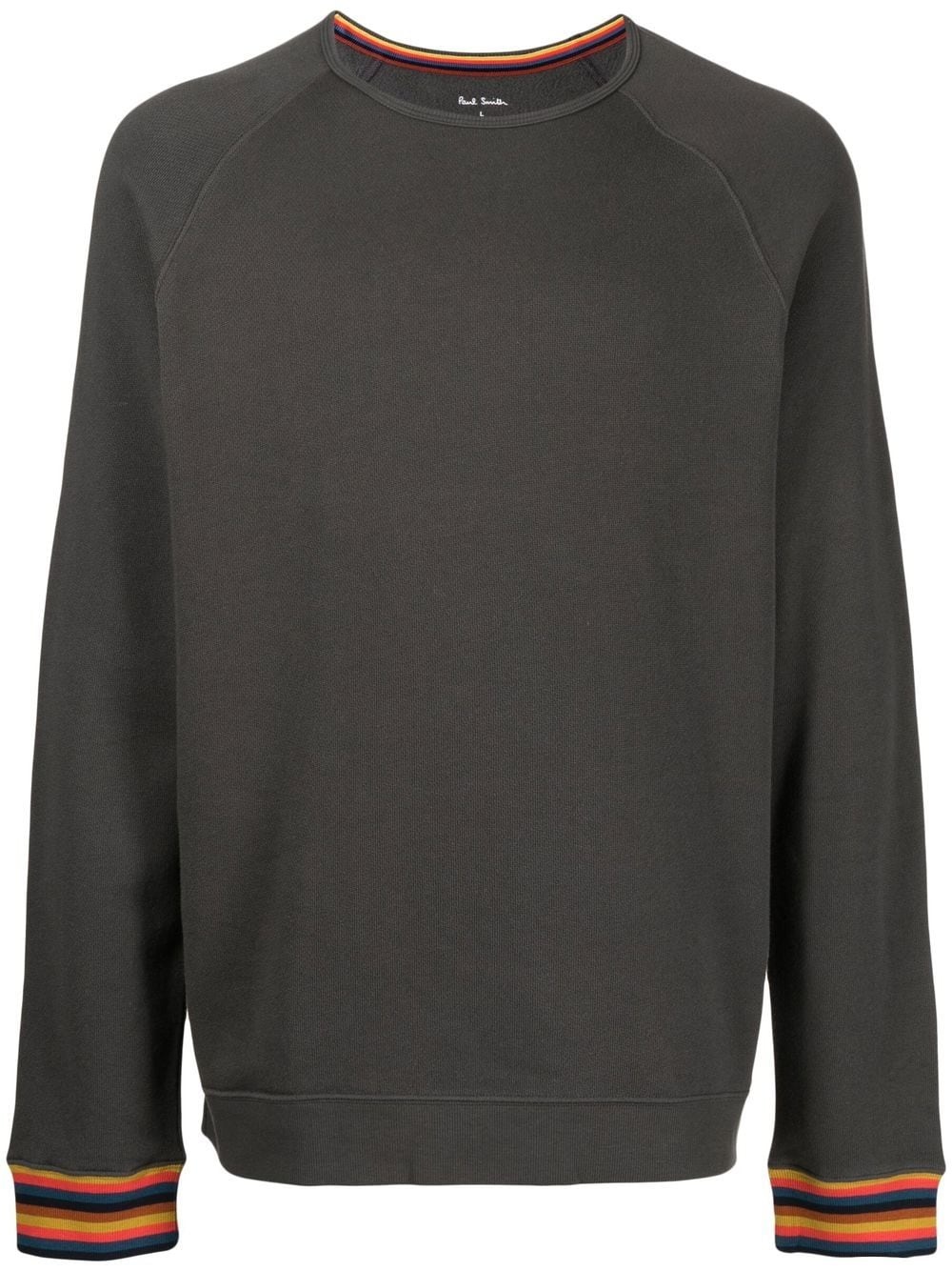 long-sleeve cotton sweatshirt - 1