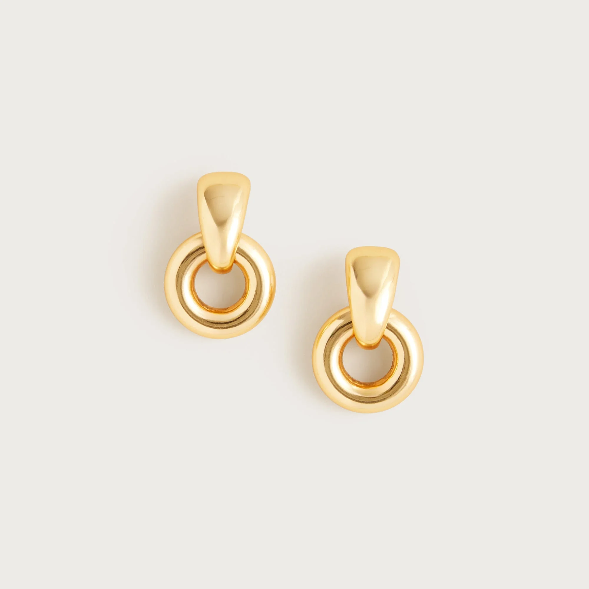 Small door knocker earrings - 1