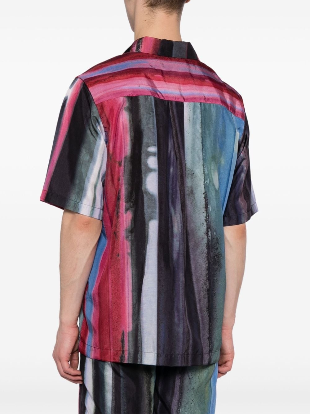 striped cotton shirt - 4