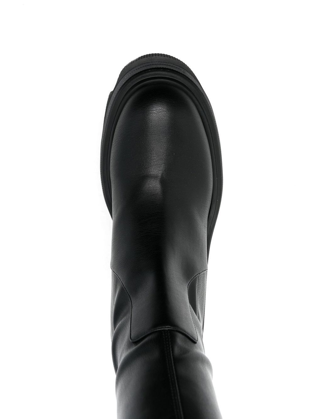 thigh-high platform boots - 4